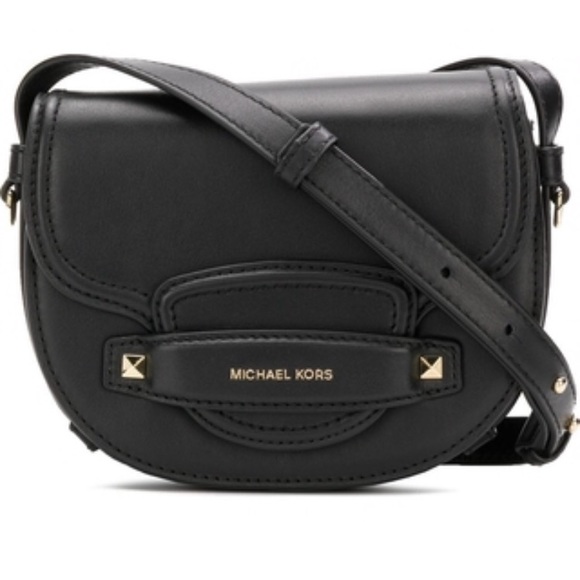 Michael Kors Handbags - Michael Kors Small Cary Saddle Bag